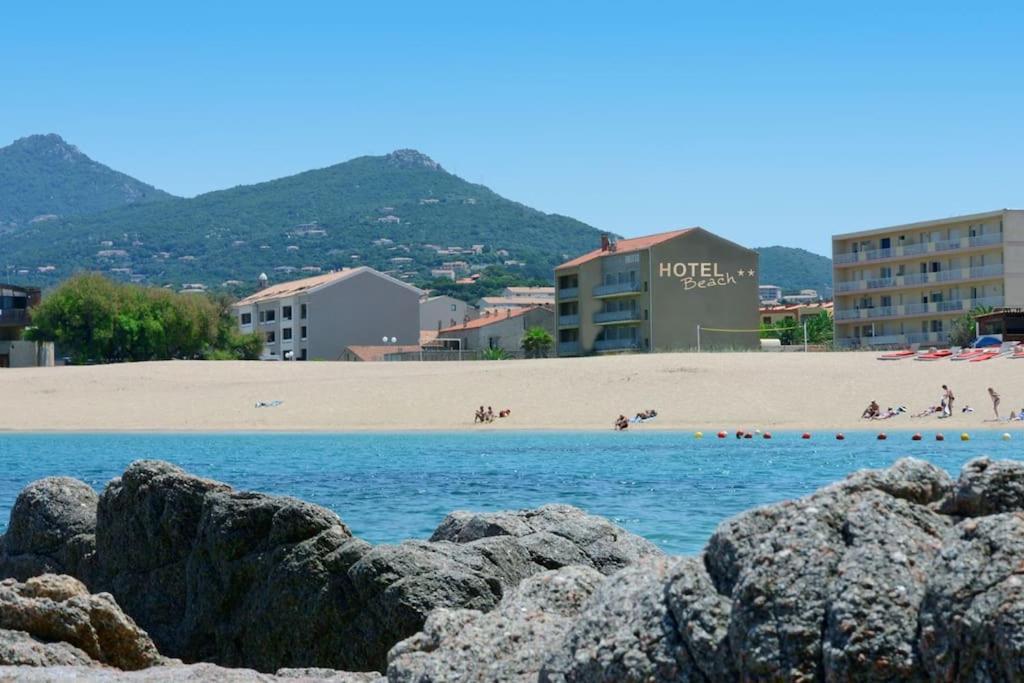 T2 D'Exception 100M Plage Terrasse Vue Mer Et Montagnes Propriano  Exteriér fotografie