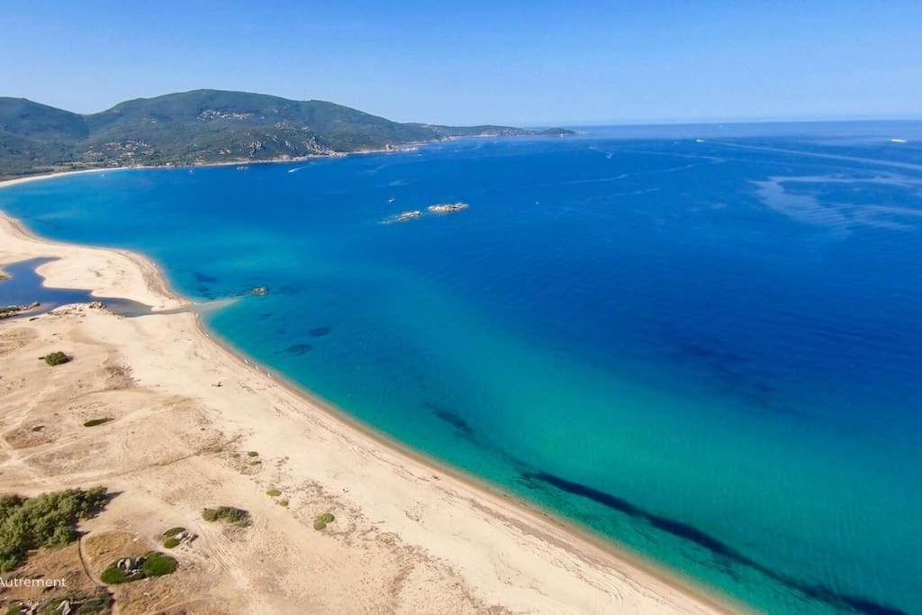 T2 D'Exception 100M Plage Terrasse Vue Mer Et Montagnes Propriano  Exteriér fotografie